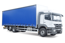 Car Hire Harborne - 26 Tonne Curtain Side Truck - Truck hire Harborne